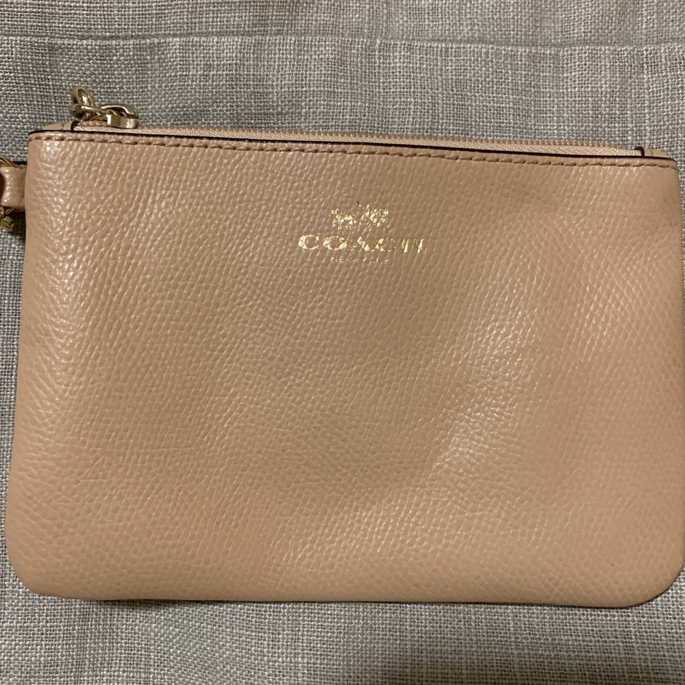 Coach wristlet practically new!